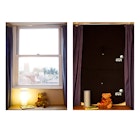 Lights Out Portable Block Out Blind Standard Before And After New