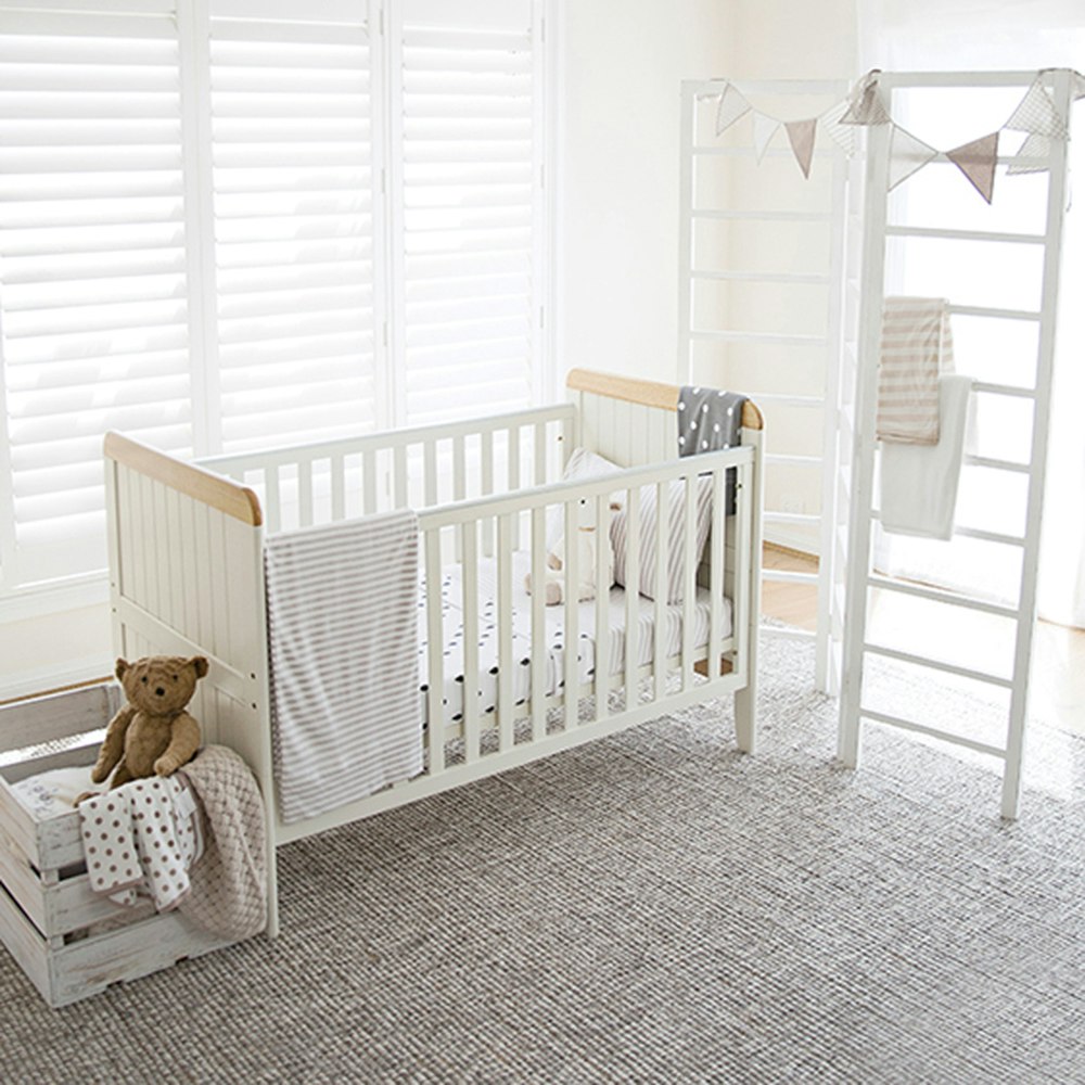 Lil Fraser Collection 2 Piece Baby Fitted Cot Sheet Set Lifestyle