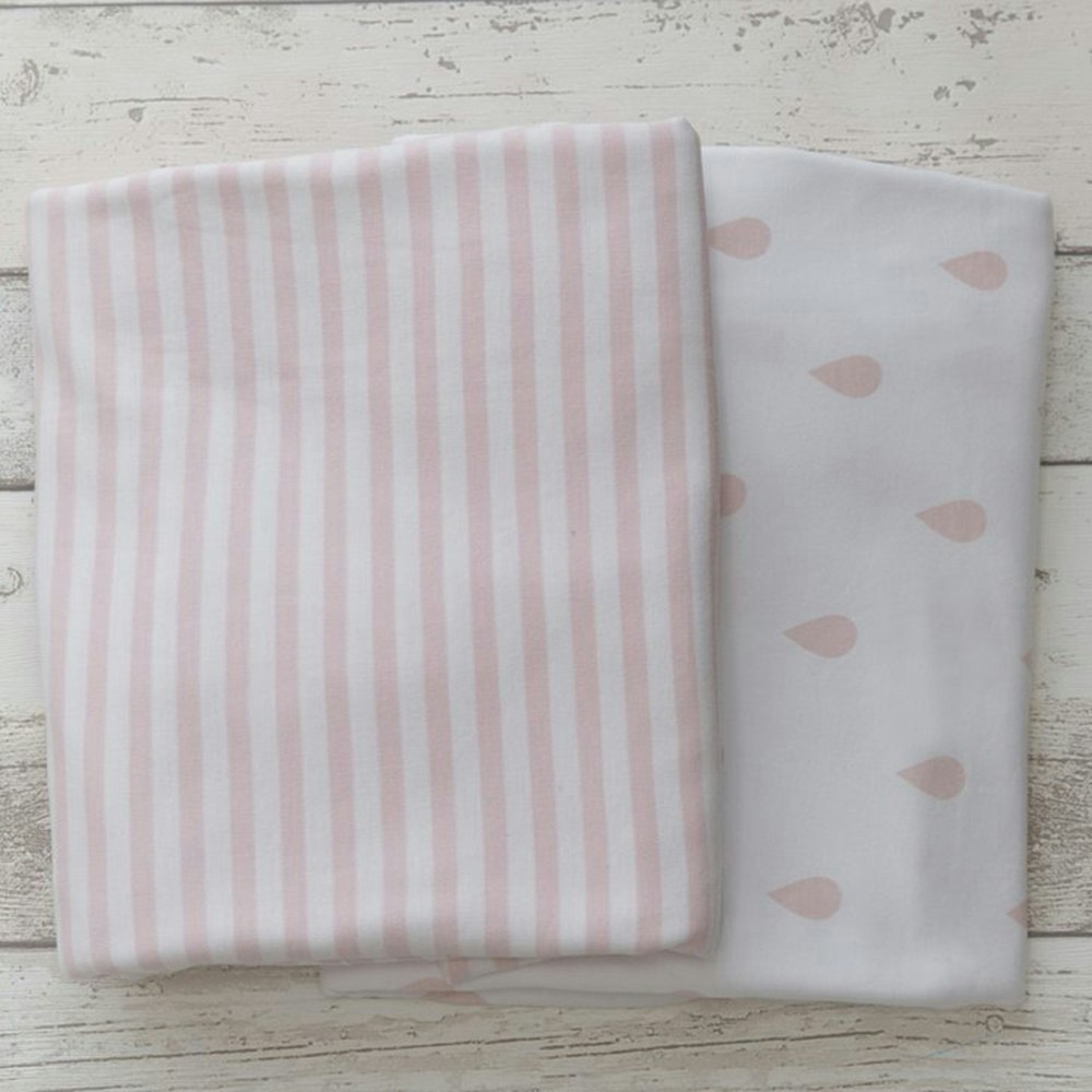 Pink Raindrop/Pink Stripe