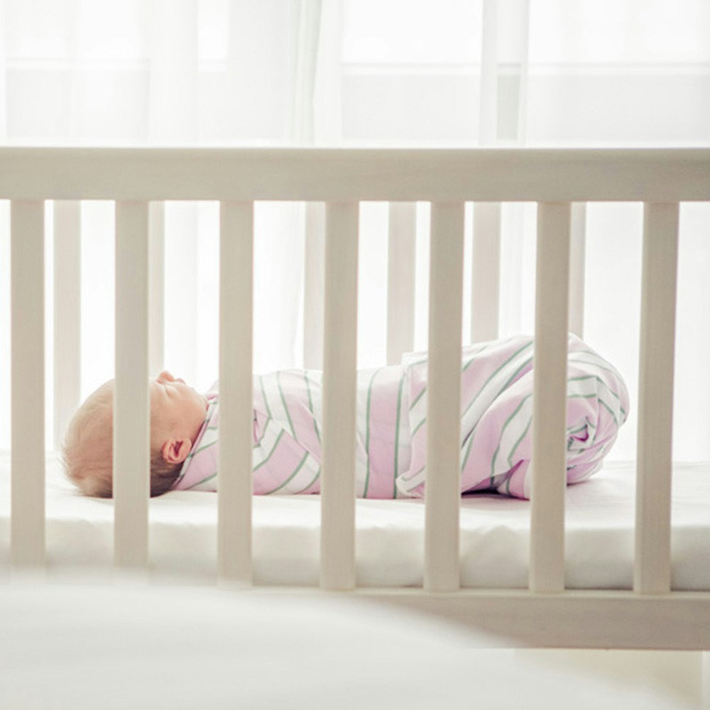 Lil Fraser Collection Jamie Baby Wrap White and Taupe