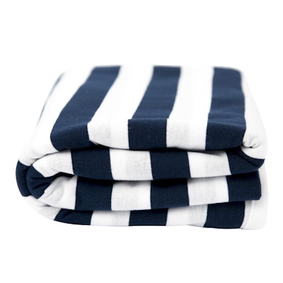 Lil Fraser Collection Baby Wrap Navy and White