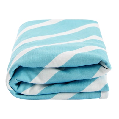 Lil Fraser Collection Billie Baby Wrap Turquoise and White