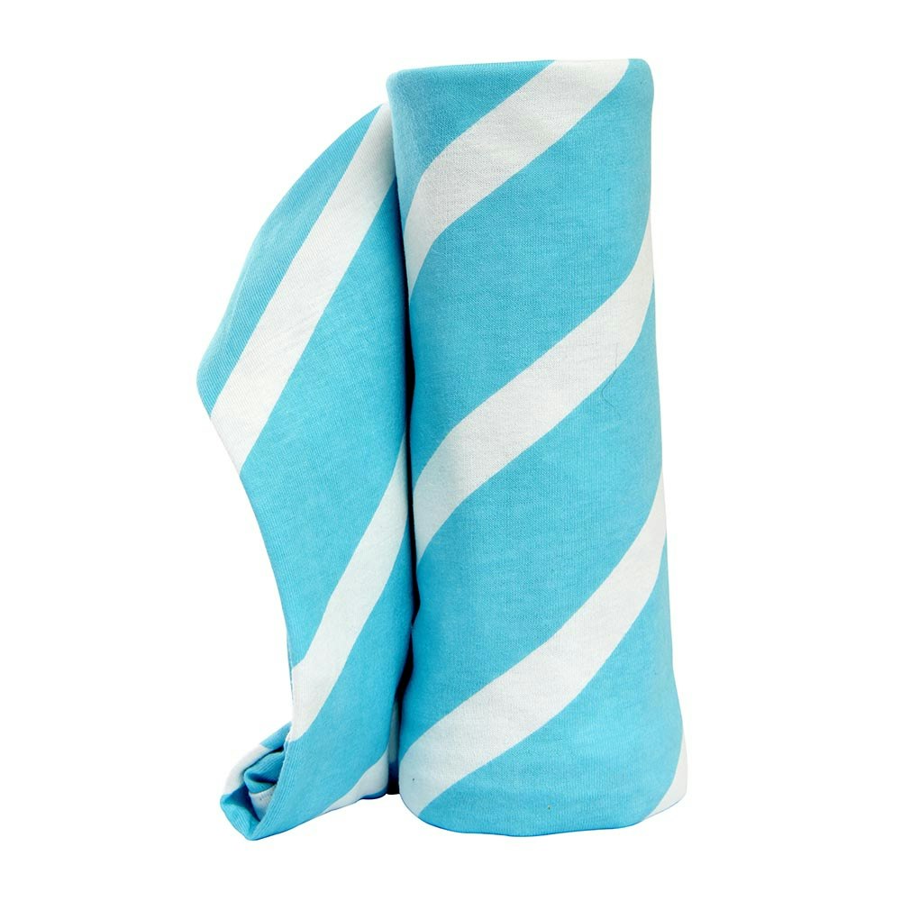 Lil Fraser Collection Billie Baby Wrap Turquoise and White2