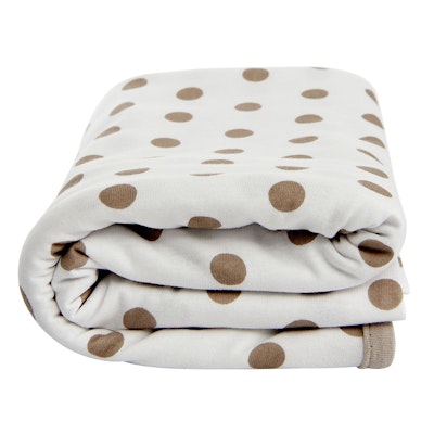 Lil Fraser Collection Jamie Baby Wrap White and Taupe