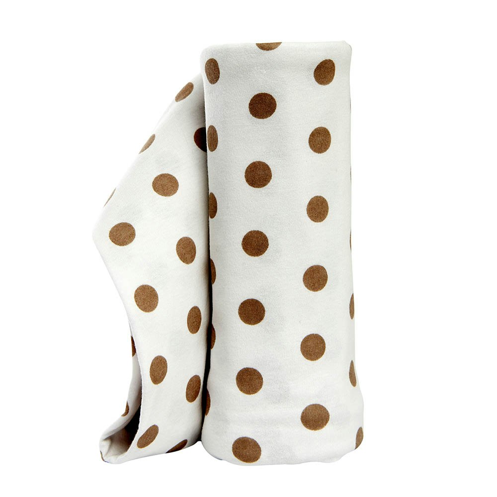 Lil Fraser Collection Jamie Baby Wrap White and Taupe2