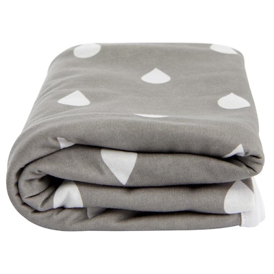 Lil Fraser Collection Jessie Baby Wrap Grey and White