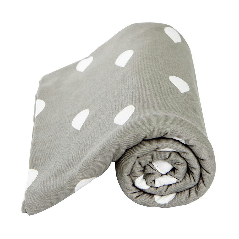 Lil Fraser Collection Jessie Baby Wrap Grey and White1