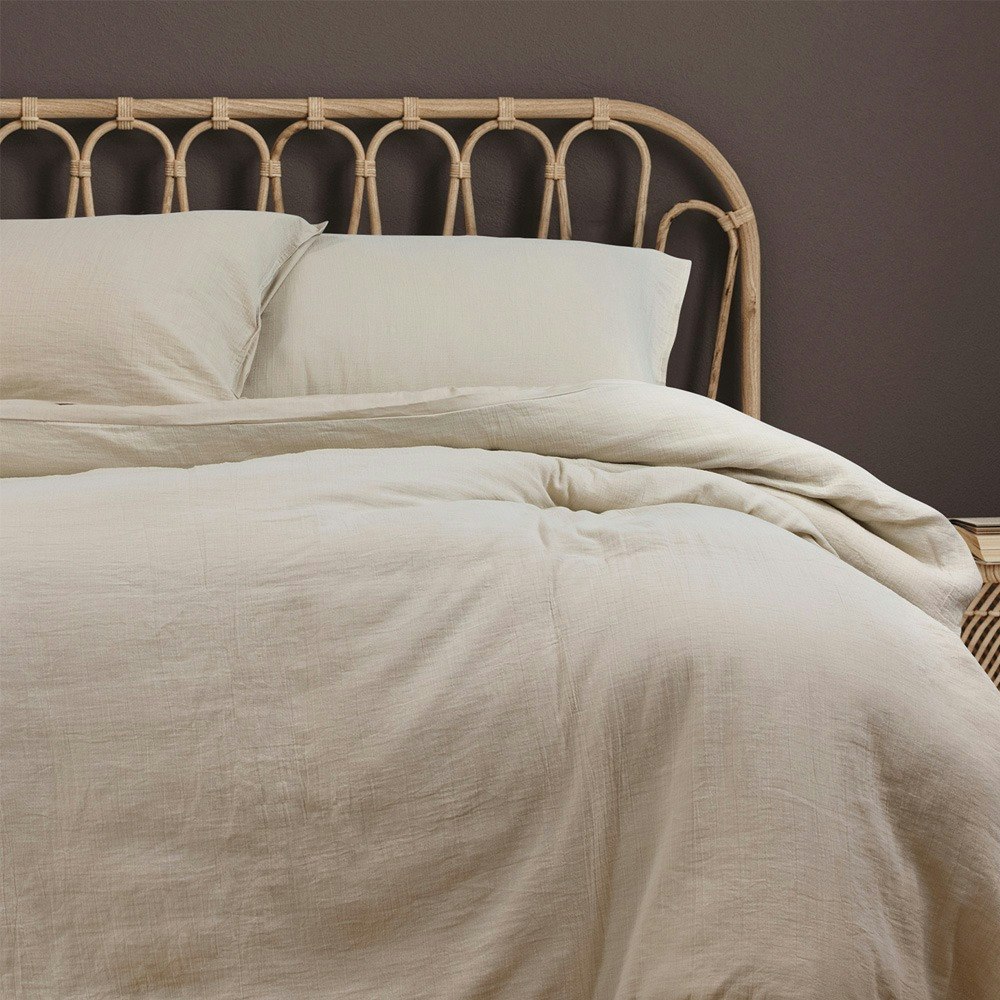 Ardor Boudoir Earth Double Gauze Quilt Cover Set Linen