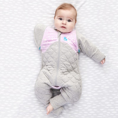 Love to Dream Swaddle Up Transition Suit Winter Warm 2.5 Tog Lilac