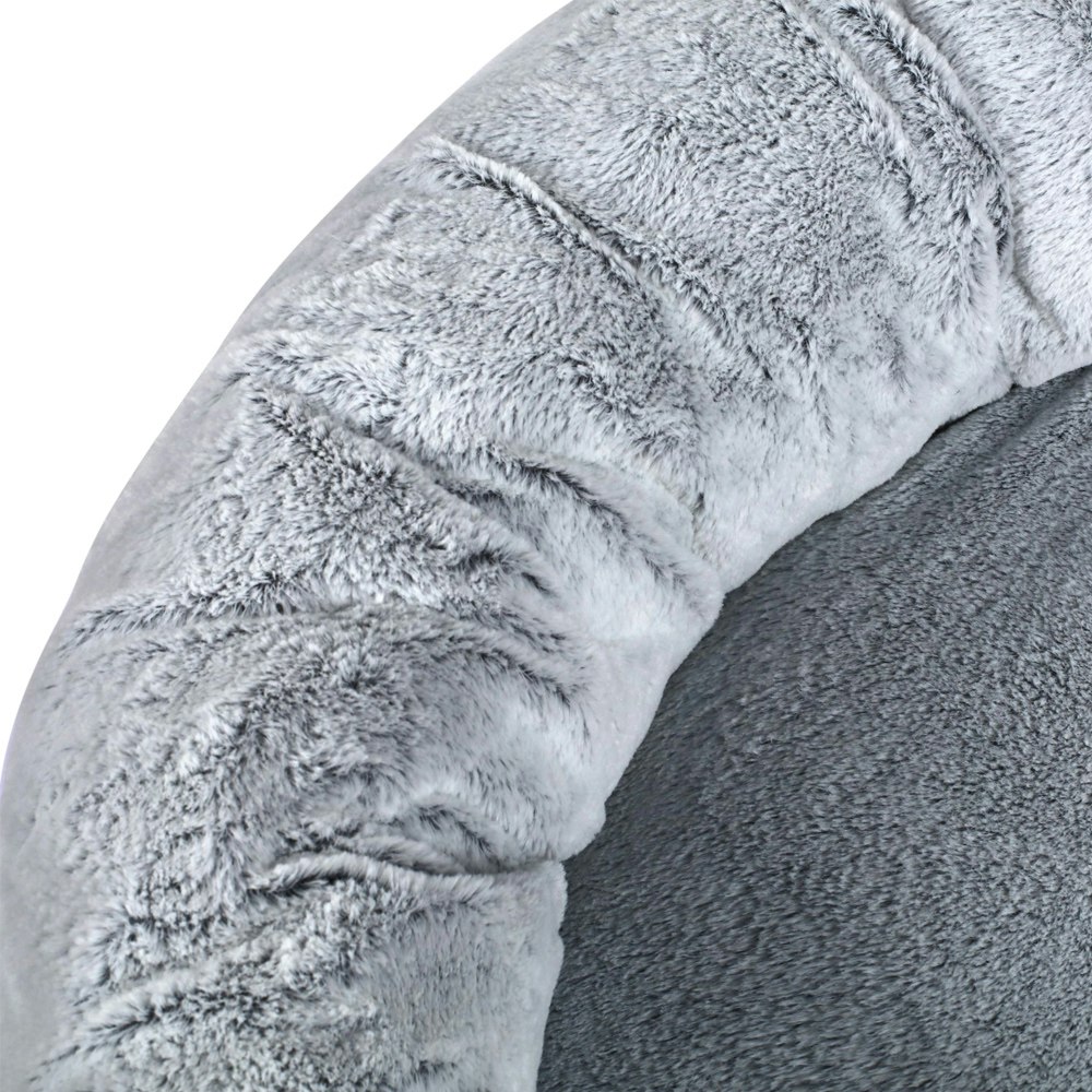 Charlie's Pet Luxury Plush Round Bed