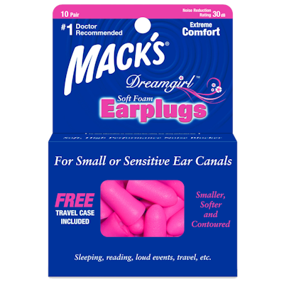 Mack's Dreamgirl Soft Foam Earplugs
