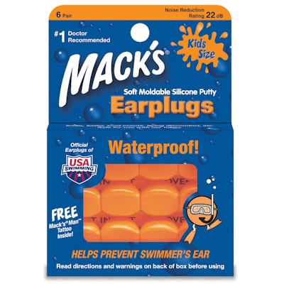 Mack's Moldable Kids Size Silicone Ear Plugs Main Image