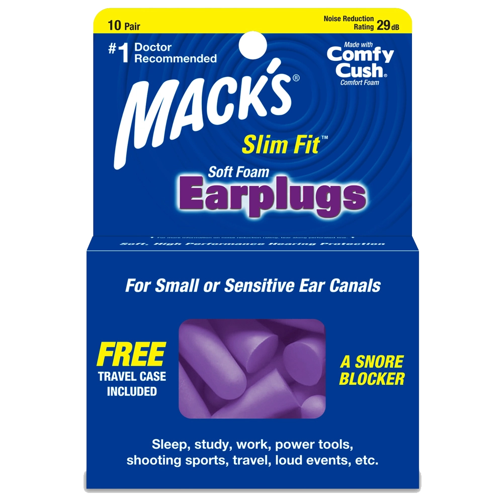 Ear Plugs 10 PC Noise Cancelling 35 dB Soft Foam Ear Plug for Sleep, Work,  Study