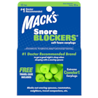 Mack's Snore Blockers Soft Foam Earplugs