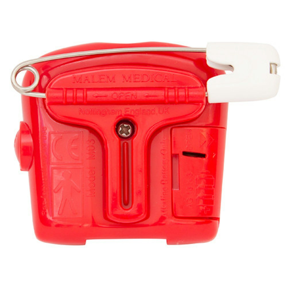 Malem_M03-Red-Compact_Bedwetting_Alarm_Back_Safety_Pin