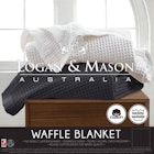 Logan and Mason Cotton Waffle Blanket Packaging