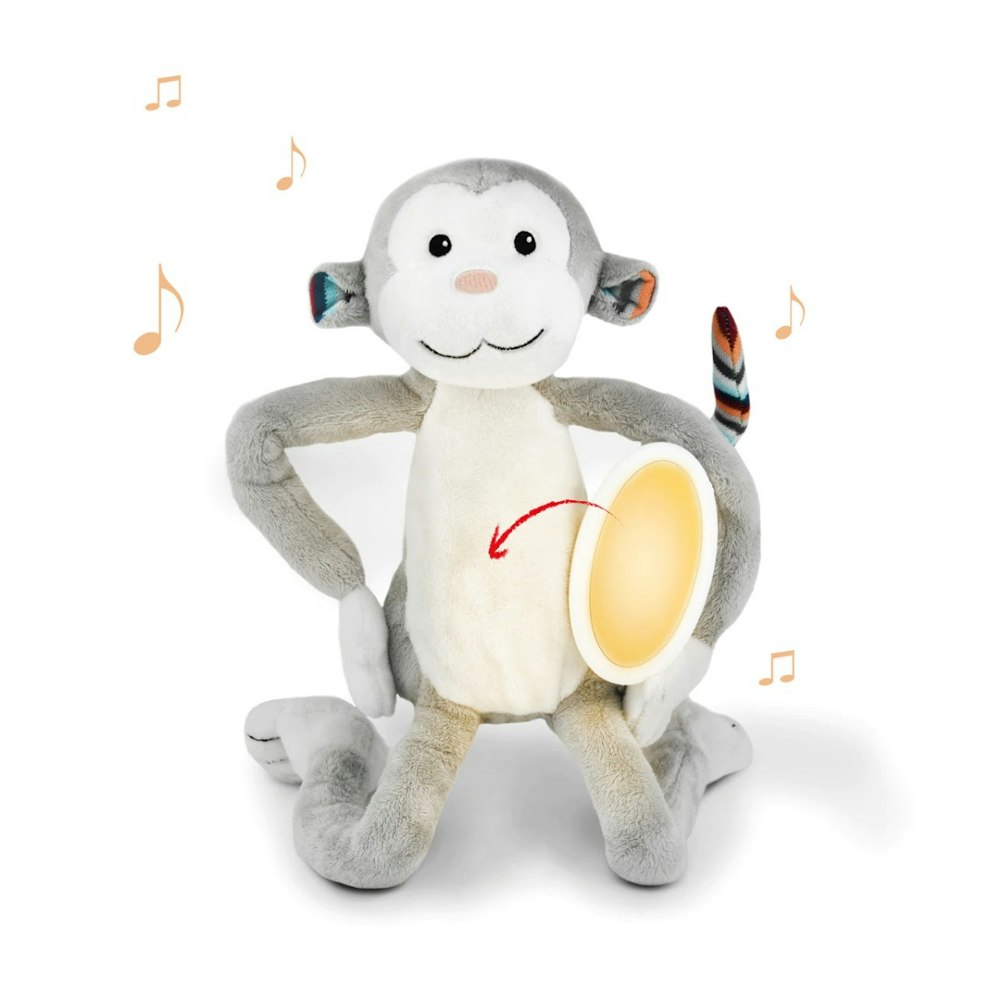 ZAZU Max Soft Toy Nightlight with Melodies features