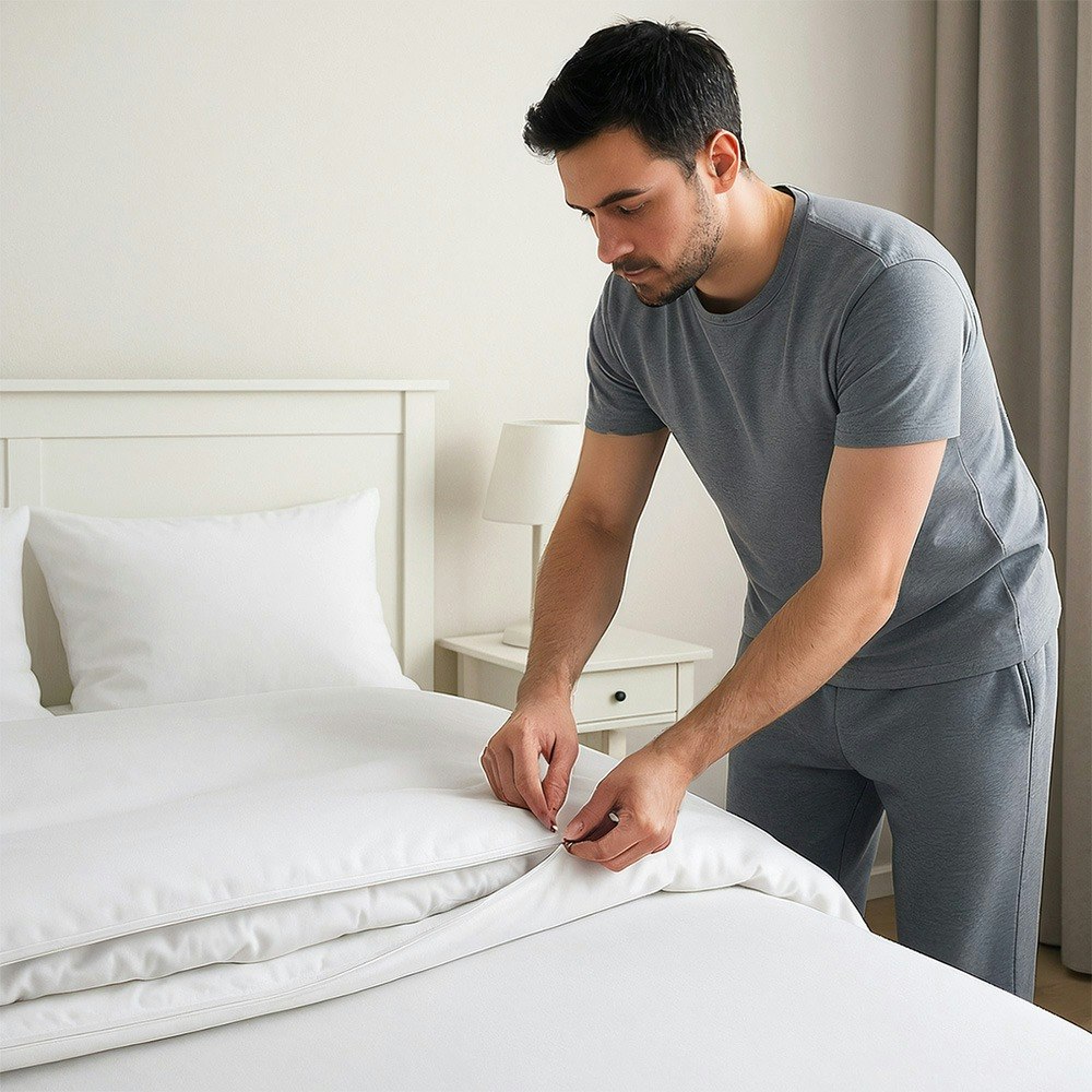 Jason Microfibre Fresh Quilt Protector