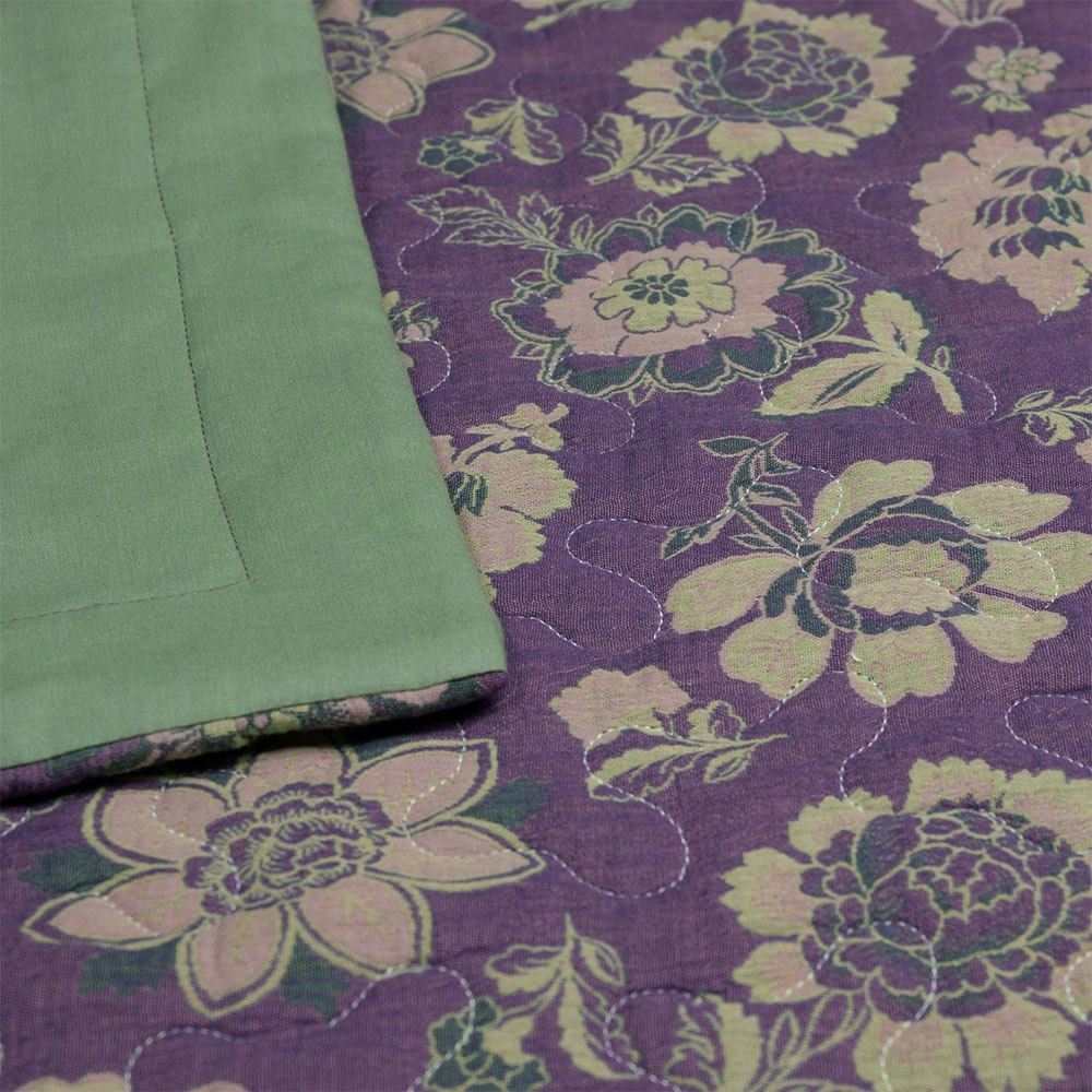 Algodon Mila Double Layered Jacquard Cotton Coverlet Set 3