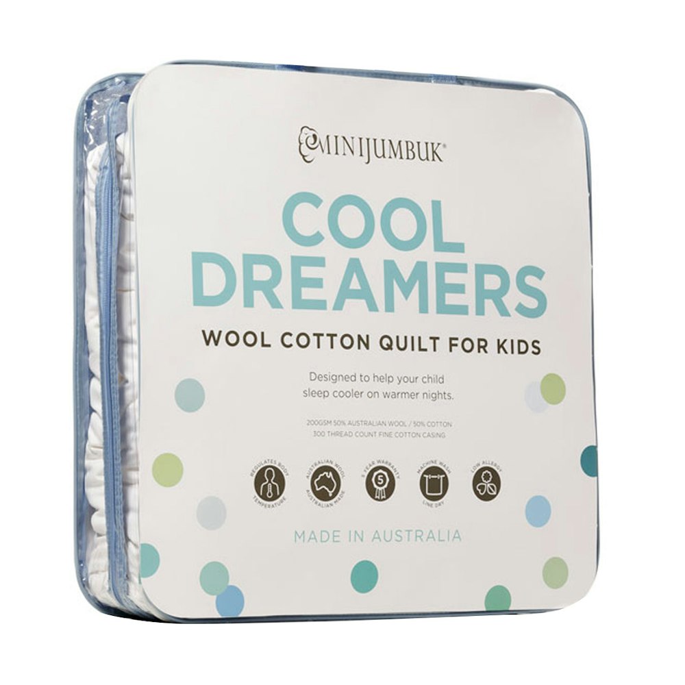 MiniJumbuk Cool Dreamers Kids Wool Cotton Kids Quilt