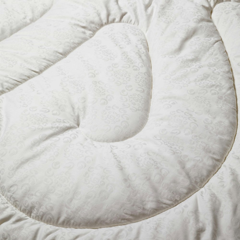 MiniJumbuk Sleep Cool Wool/Cotton Mattress Protector White