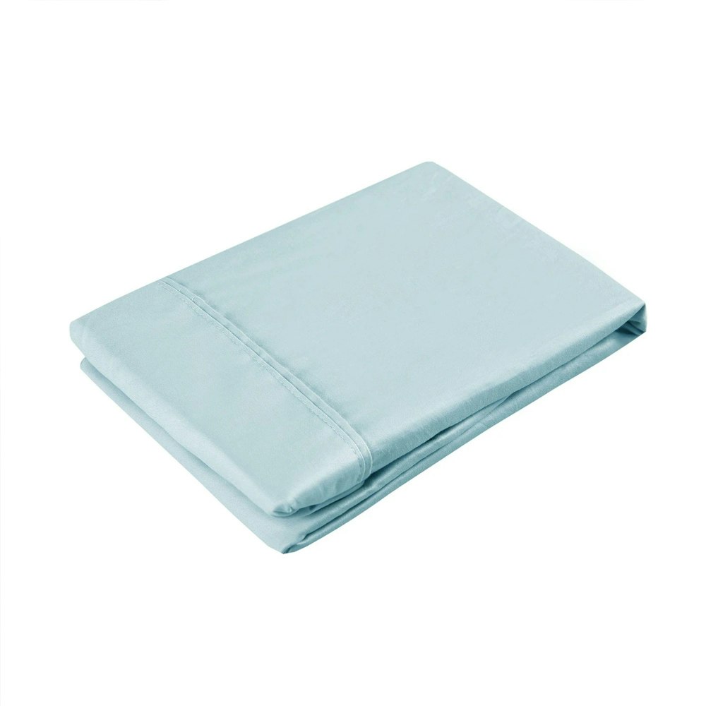 Dreamaker 300 Thread Count Cotton Sateen Pillowcases Twin Pack Mint