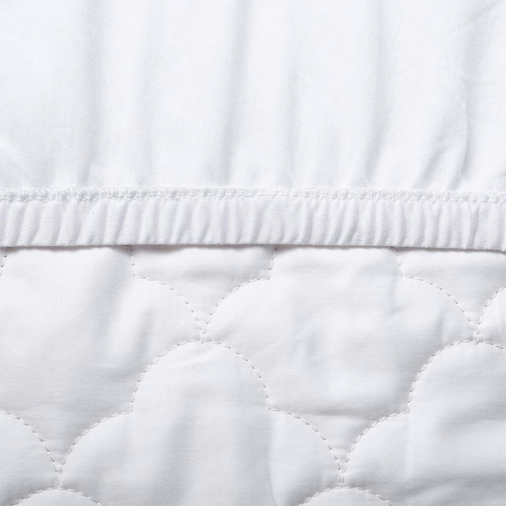 Natural Home Cotton Cot Quilted Mattress Protector 6