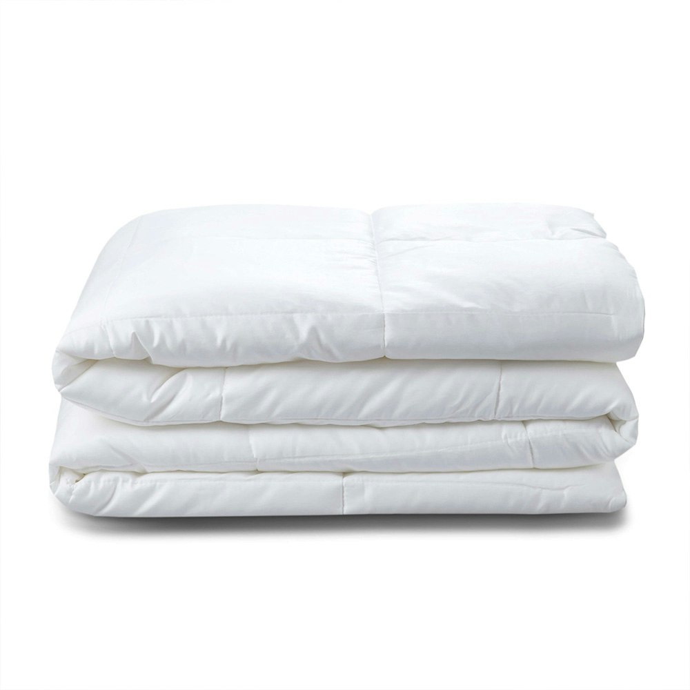Natural Home Lightweight Summer Tencel Cot Quilt 250gsm Folded