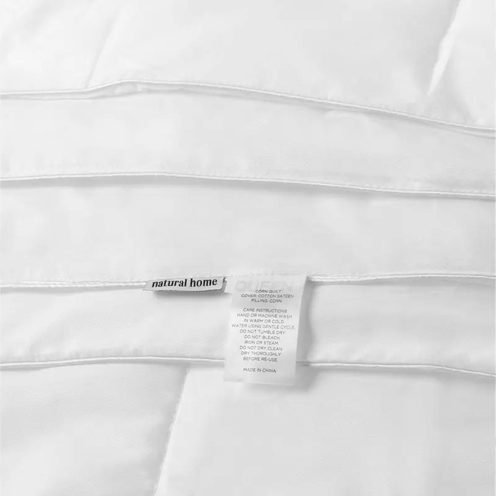 Temperature Regulating Winter Weight Tencel Quilt 450gsm Tag