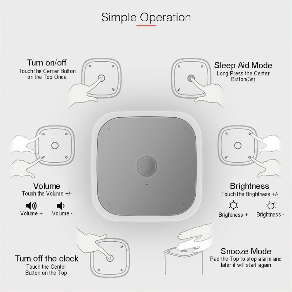 Sleepace Nox Smart Sleep Light Instruction