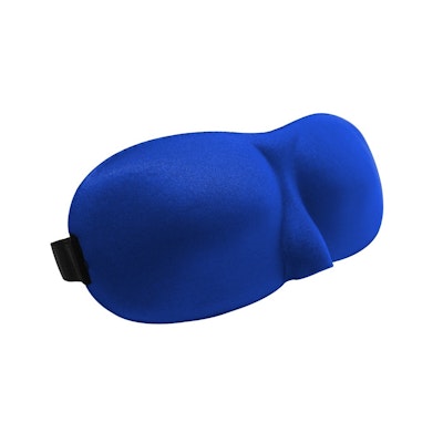 Travel Easy Contoured Ocean Blue Sleep Mask front