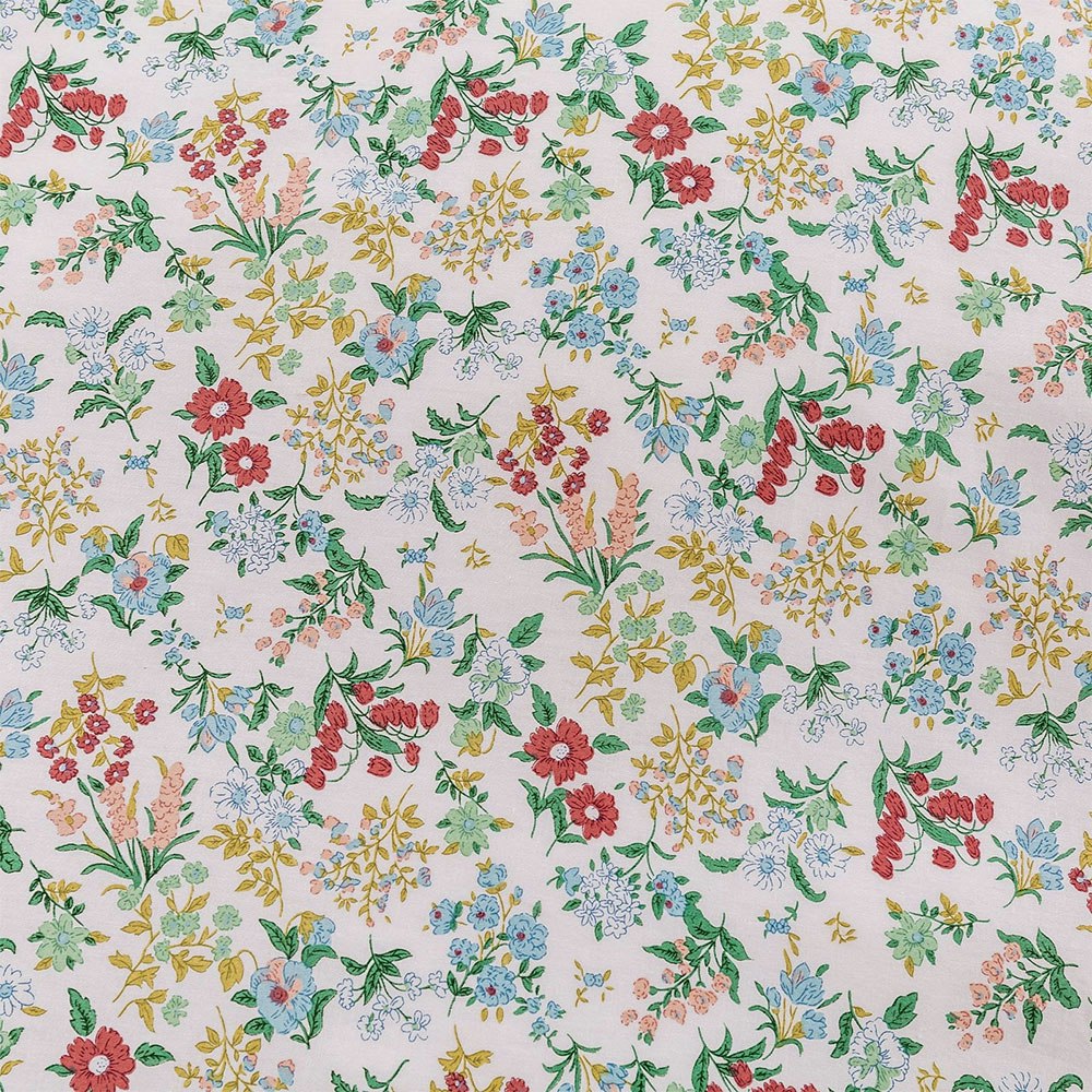 Dreamaker Olivia Floral 100% Cotton Reversible Quilt Cover Set 6