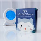 Ollie the Owl Groclock Childrens Sleep Training Clock With Book A Sky Full of Dreams Story Book