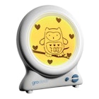 Ollie the Owl Groclock Childrens Sleep Training Clock With Book Ollie waking up