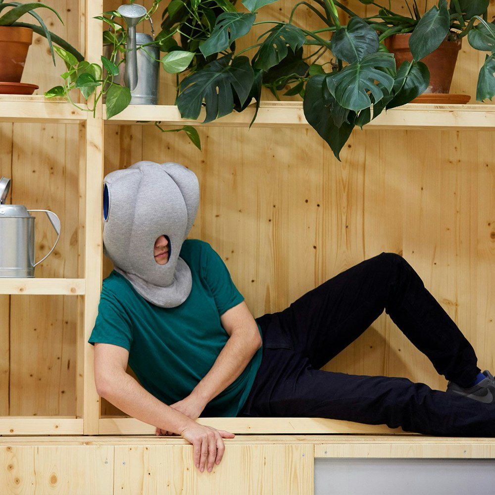 OstrichPillow Original Travel Pillow Enjoy Sleep