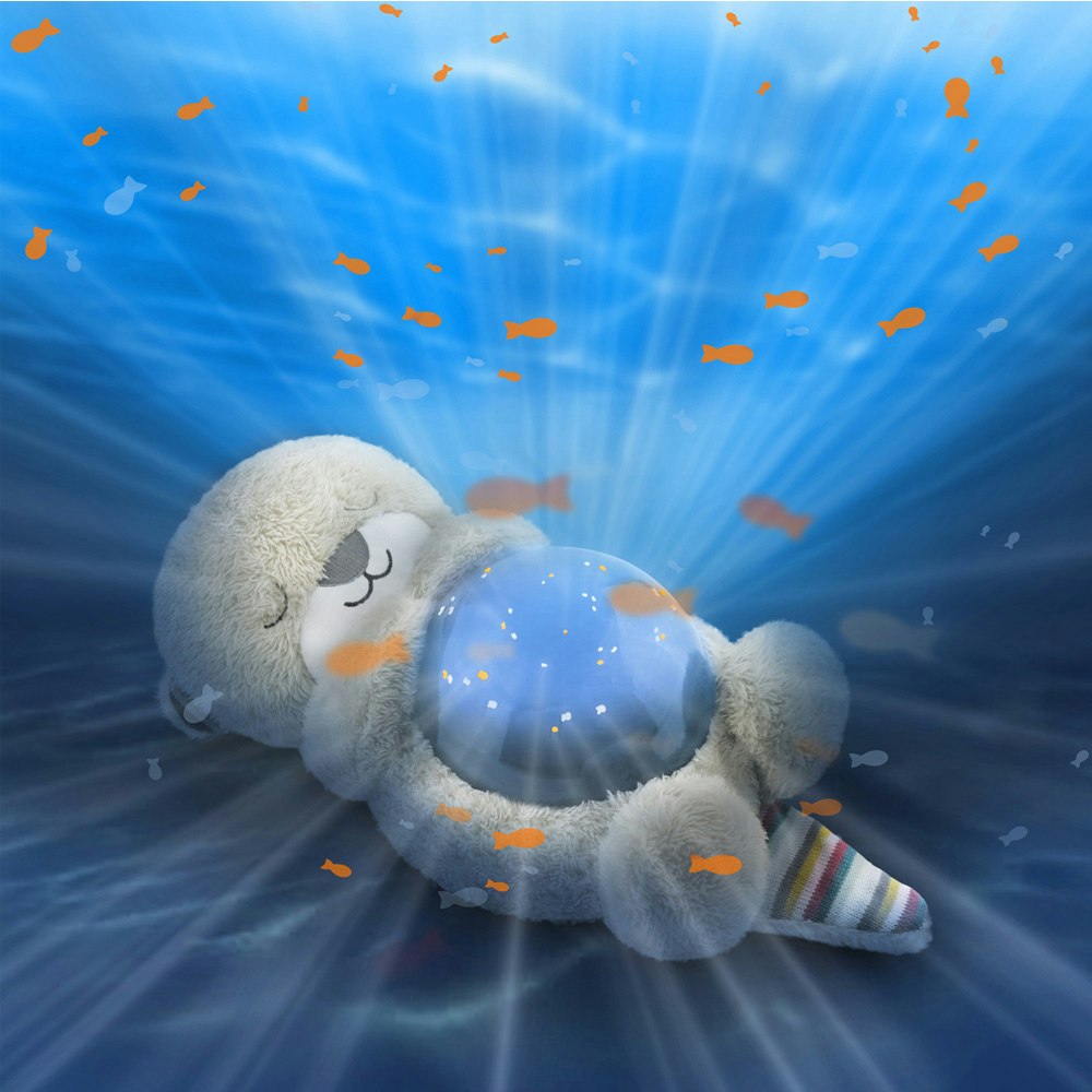 ZAZU Otto the Otter Ocean Projector and Sound Machine Ocean Waves