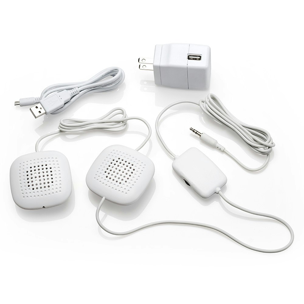 Sound Oasis PA-200 Amplified Stereo Pillow Speakers with Inline Volume Control