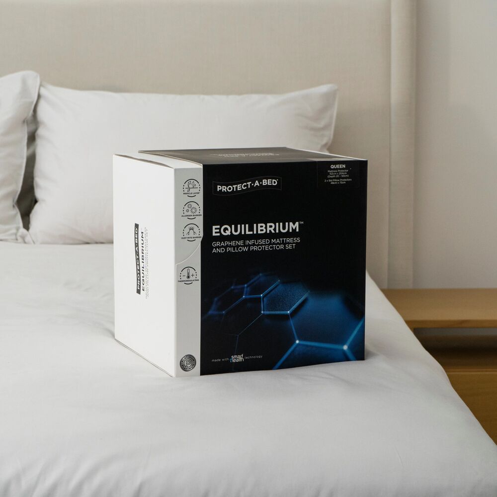 Protect A Bed Equilibrium Graphene Infused Pillow and Mattress Protector Set
