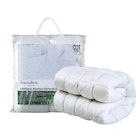 Bamboo Covered Ball Fibre Cot Mattress Topper 1000 GSM