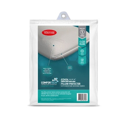 Tontine Coolmax Pillow Protector Packaging