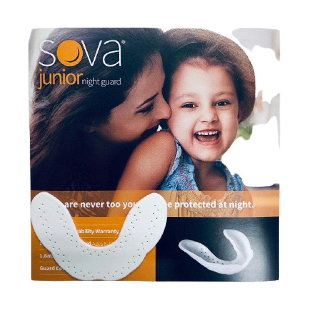 SOVA Junior Teeth Grinding Dental Mouth Guard with Case