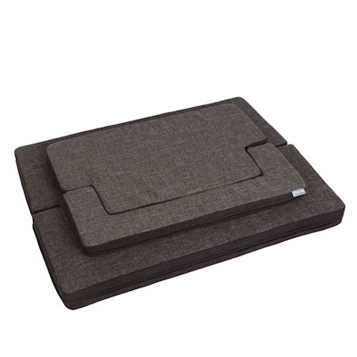 Charlie's Pet Padded Support Mat with Rectangular Bolster