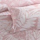 Renee Taylor Palm Tree Jacquard Quilt Cover Set Clay 4