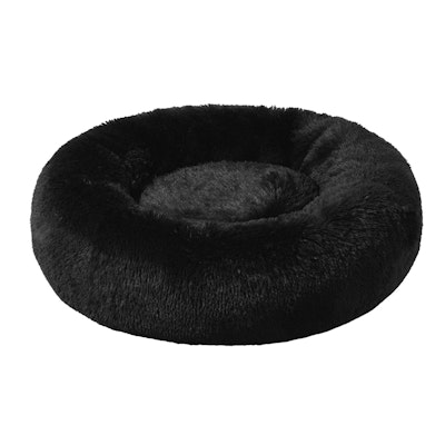 Paw Paws Non Slip Plush Faux Fur Pet Donut Bed
