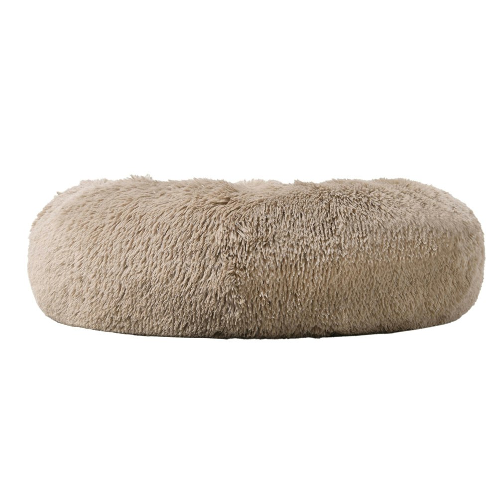 Paw Paws Non Slip Plush Faux Fur Pet Donut Bed