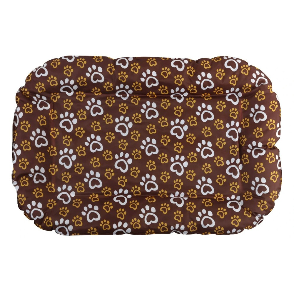 Charlie's Pet Pawtton Print Cooling Rectangular Bed