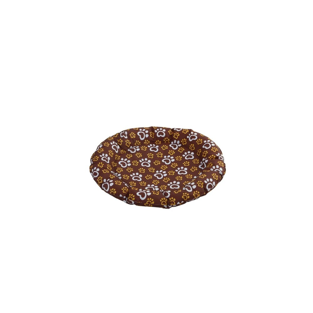 Charlie's Pet Pawtton Print Cooling Round Bed