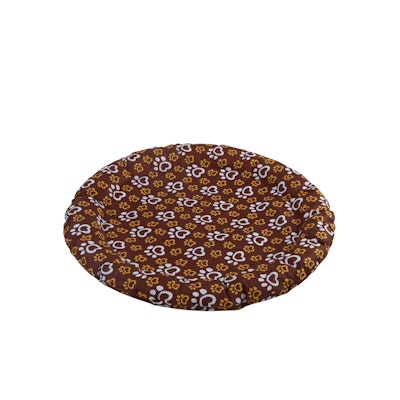 Charlie's Pet Pawtton Print Cooling Round Bed