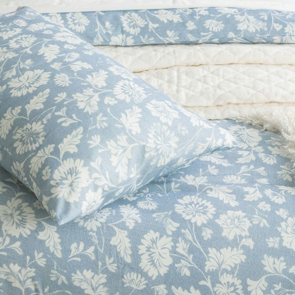 Park Avenue Perry 175 GSM Egyptian Cotton Flannelette Quilt Cover Set