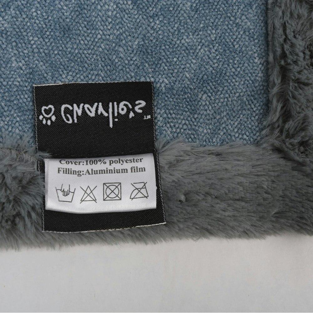 Charlie's Pet Reversible Faux Fur Winter Pet Blanket Cleaning Instructions